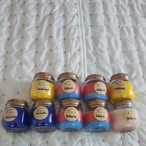 Scented Candle Set by Love - Lavender, Sandalwood, Sakura